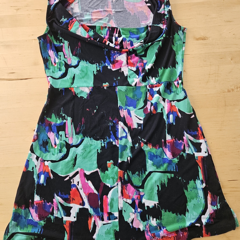 Jockey Multicolor Abstract Women's Blouse